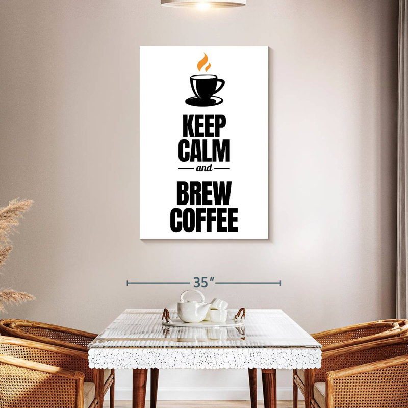 Citation de café Tergel, H 45 po x l 30 po