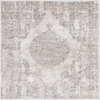 Tapis transitionnel Geddis couleur castor