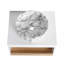 Meuble-lavabo flottant 24 po avec lavabo vasque rond et tablette ouverte 24 po-129865357