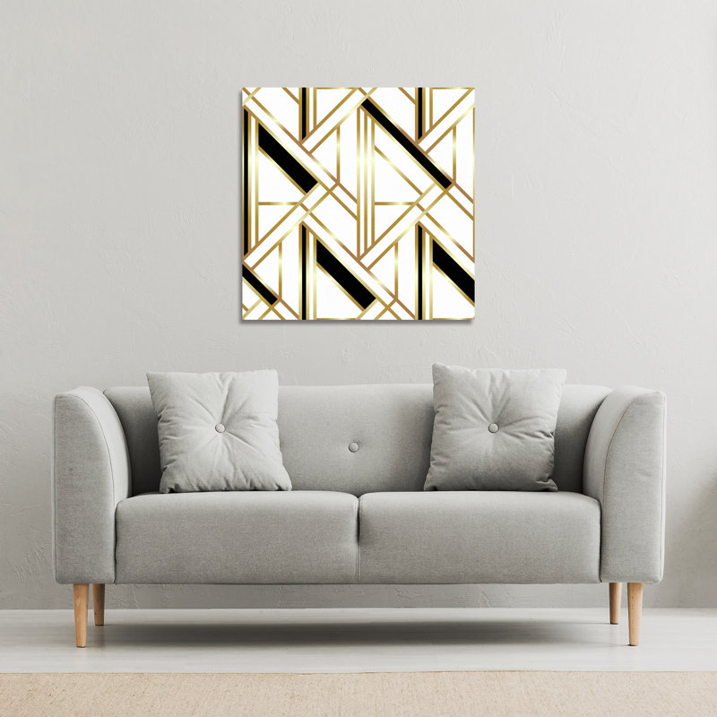 No Title by Andrew Lee - Wrapped Canvas Print