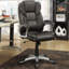 Chaise de bureau pivotante avec accoudoirs