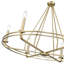 Lustre à 5 lumières de 26,5 po de large Jody - noir mat-1817645226-1817645239