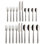 Boston Cutlery 20 Piece Stainless Steel Flatware Set, Service for 4
