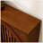 Mid Century Modern Fluted Sideboard Cabinet With 2 Outlet Holes, Buffet Cabinet With Storage, Narrow Side Cabinet For Living Room Entryway Hallway Kitchen Coffee Bar-1634255644