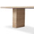 Lyssa Oak Solid Wood Top Dining Table