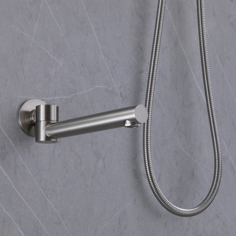 All-In-One Kit with Rough in-Valve, Brushed Nickel