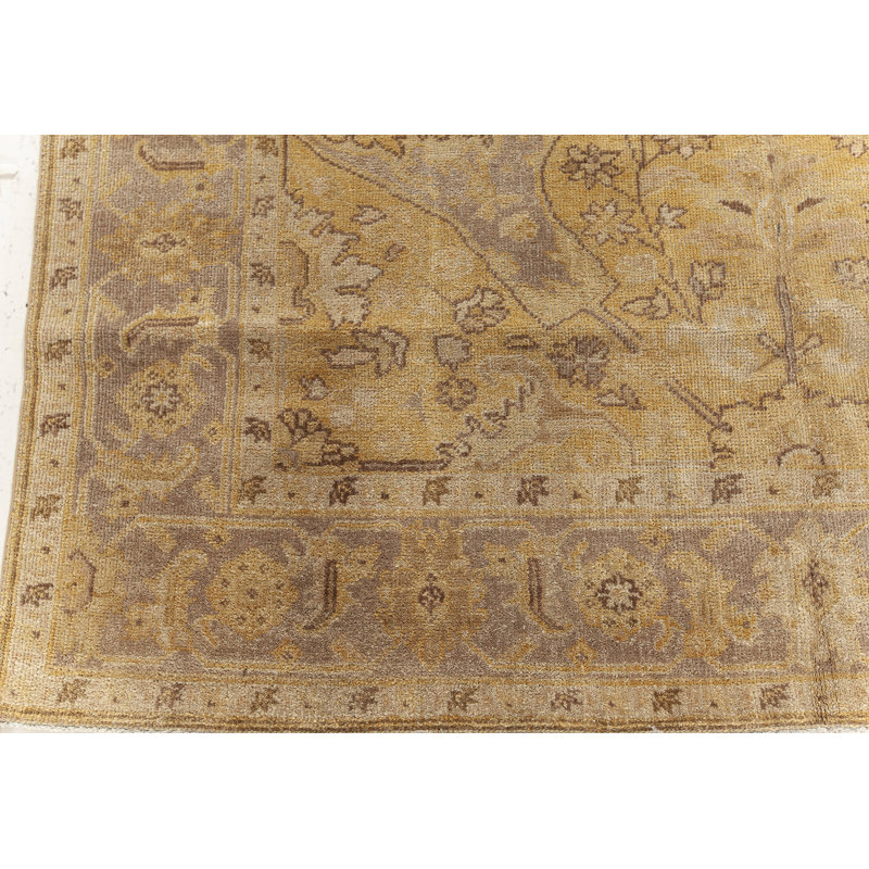 Modern One-of-a-Kind Rectangle 6' X 8'8" Hand Knotted Area Rug