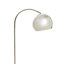Dequilla 155cm White Arched Floor Lamp