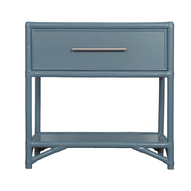 Olivia Collection 1 - Drawer Nightstand, Regatta Blue
