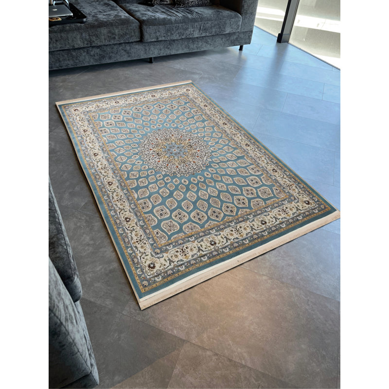Tapis rectangulaire Wawro, Rectangle 5 pi 2 po x 7 pi 7 po