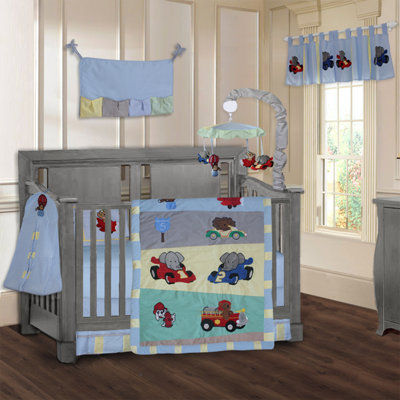 Sirois 9 - Piece Crib Bedding Set