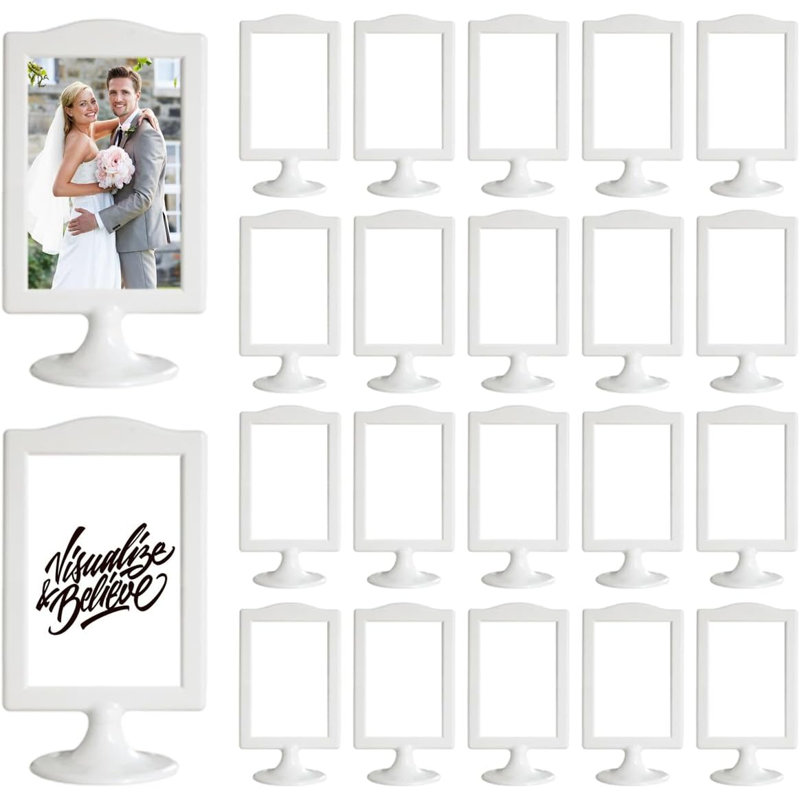 Paquet de 20 cadres photo double face