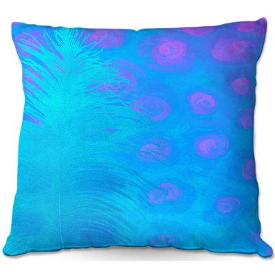 Animal Print Reversible Throw Pillow