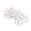 Canapé modulaire en U