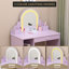 Dressing Table with Mirror-2103956684