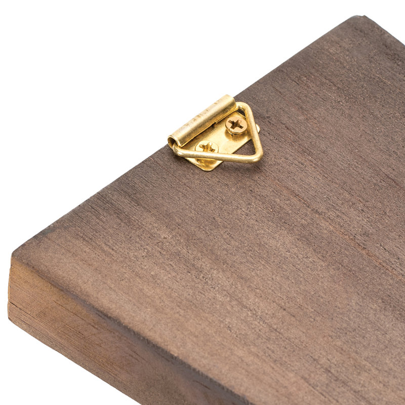 Croix murale en bois rustique de 18 po de hauteur