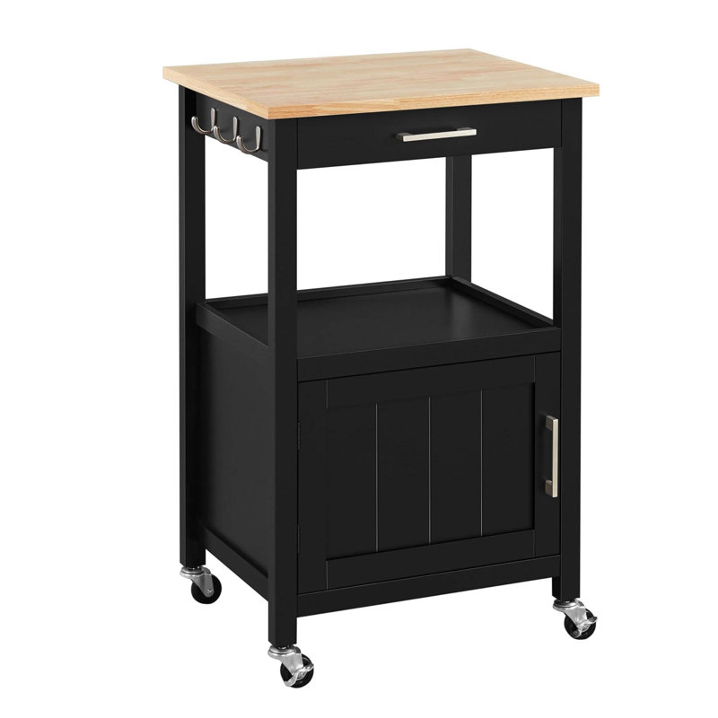 89cm H x 55cm W Utility Cart, Black