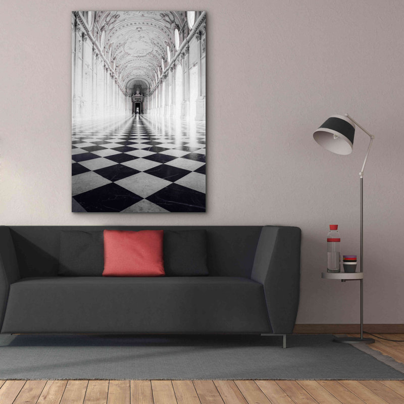 Ebern Designs «Architecture 6» par Design Fabrikken, estampe numérique sur toile, 26 po x 40 po, H 60 po x l 40 po x P 1,5 po