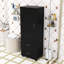 Armoire de salle de bain autoportante avec 2 tiroirs et armoire de rangement Strawn-1245459573