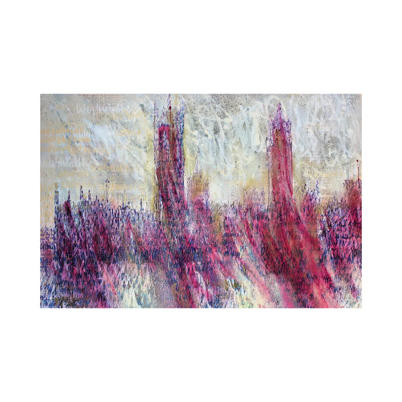 Westminster Sanguine by Wayne Sleeth - Wrapped Canvas Gallery-Wrapped Canvas Giclée, 20.32 cm H x 30.48 cm W