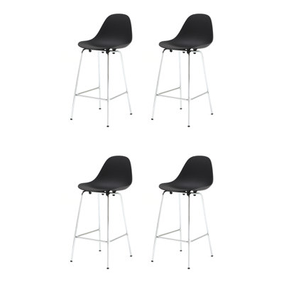 Counter Stool with Metal Frame