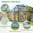 10 ft. x 16 ft. Walk-In Polycarbonate Greenhouse with Roof Vent, Black-128797988