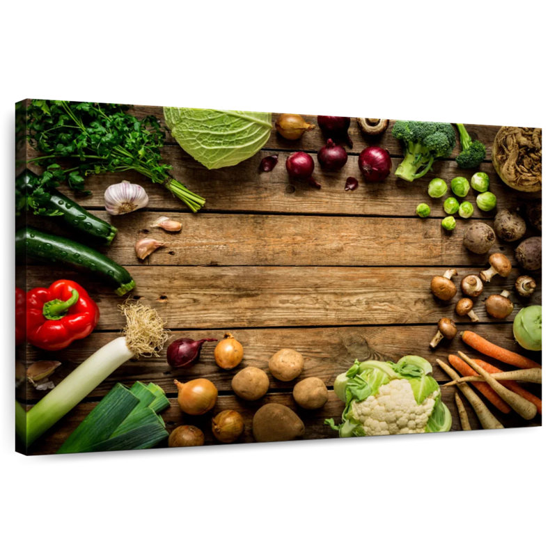 Yarlin Vegetable Feast, 32" H x 48" W