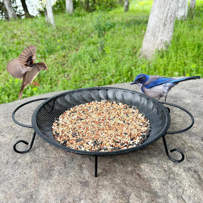 Ground Platform Bird Feeder Tray