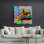 «Air Jordan 25» par Stephen Chambers, impression sur toile tendue