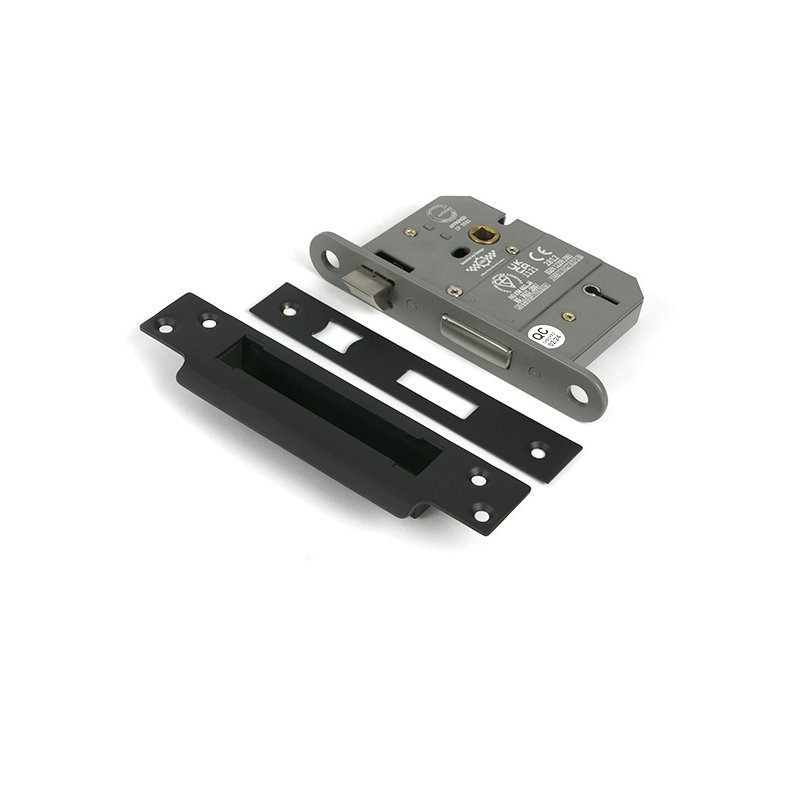 Sash Lock, Aged Bronze