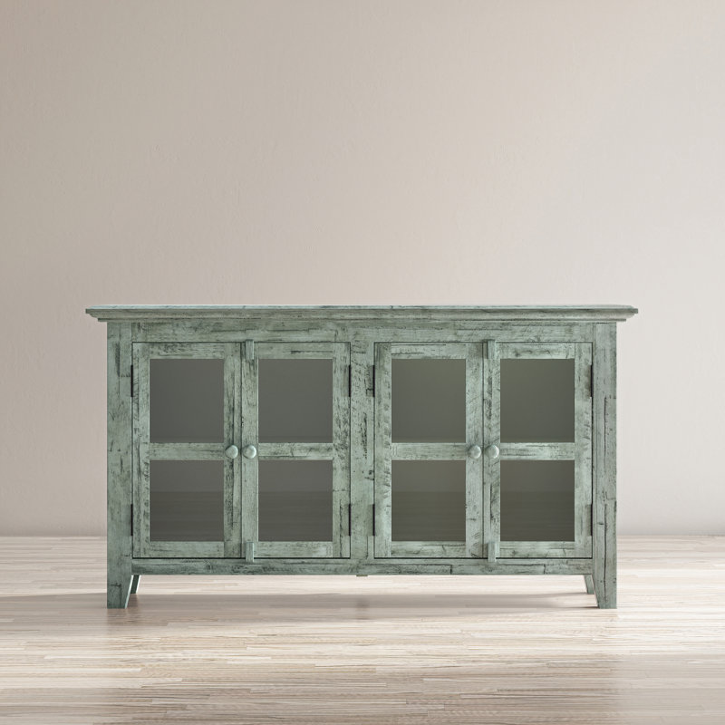 Knorr 54" Acacia Solid Wood Sideboard, Surfside