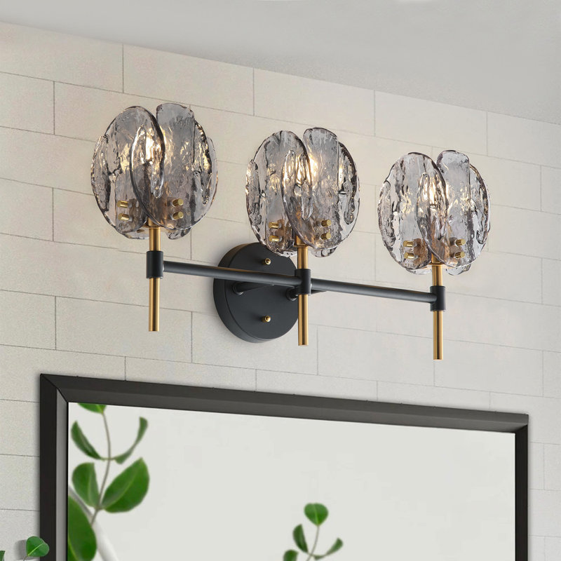 3-Smoke gray dimmable glass mirror headlights