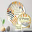 Vibrant Hues Of Scandinavia Artwork V - Miroir décoratif Baptist Fan | Ovale-96241209