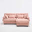 Canapé modulaire à assise profonde avec repose-pieds Cloud-1336477893