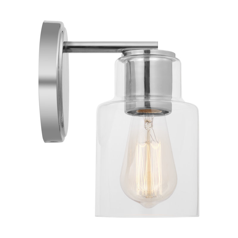 Sayward 1-Light Small Sconce, Chrome