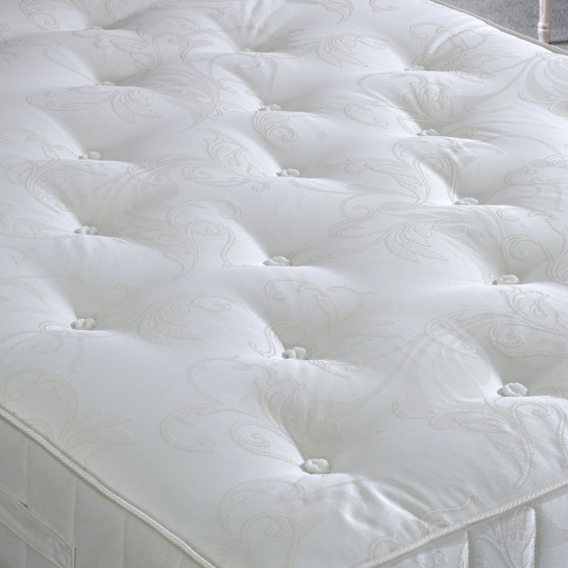 White Noise Pocket Sprung Mattress, Single (3')