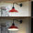 Manderfeld 12.25" 1-Light Farmhouse Industrial Indoor/Outdoor Iron LED Gooseneck Arm Outdoor Sconce-289364207