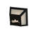 Rustic Lodge Steel Flush Mounted Sconce