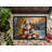Chihuahua and Santa Claus Doormat-112753704