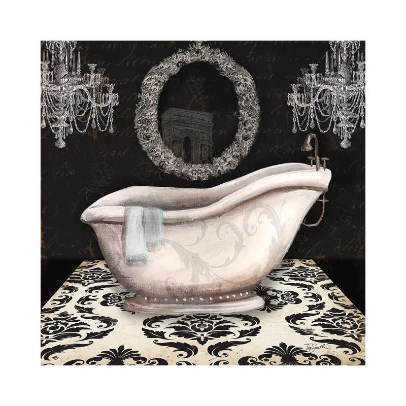 Midnight Bath I by Tre Sorelle Studios - Wrapped Canvas Print, 45.72 cm H x 45.72 cm W x 1.91 cm D