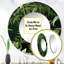 Bamboo Elegance Tropical Pattern - Tropical Round Mirror Wall Decor_MTMIR130016-99624367