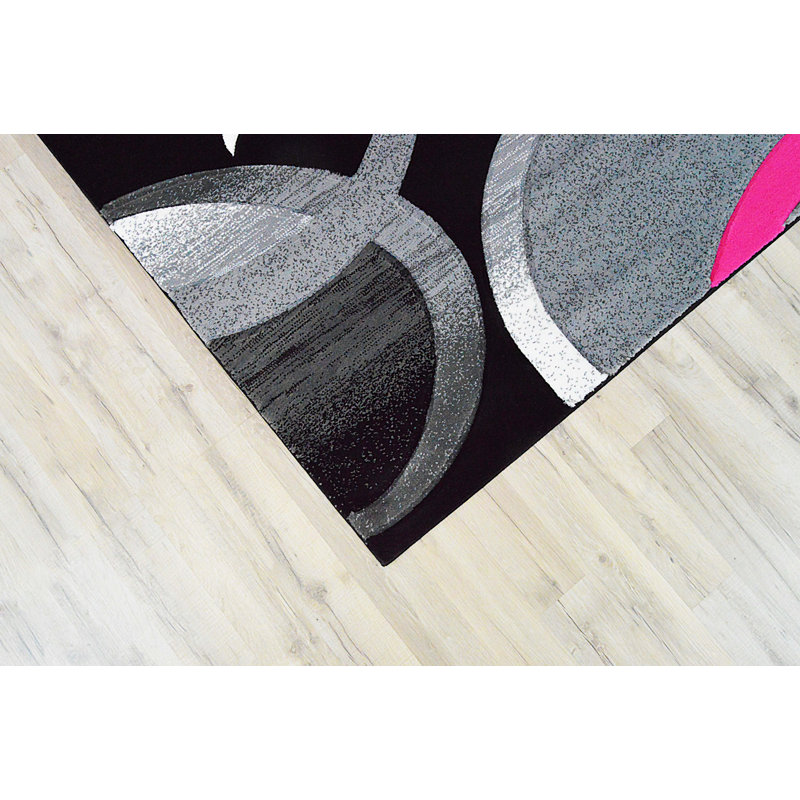 Mccampbell Abstract Indoor Rug, Runner 2'2'' x 7'4''