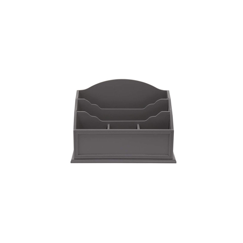 Porte-lettres Raffie, Gris