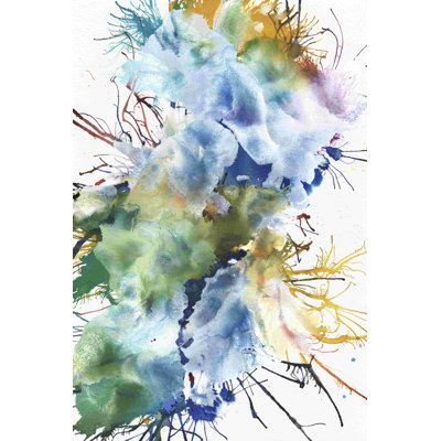 «Like an Iris I» par Jodi Fuchs, reproduction sur toile tendue