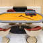 Table de poker 102,36 "ovale 8 joueurs Texas Hold'em