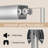 ZEAFIVE Bath Tub Shower Door 56-60 in. W x 62 in. H Semi-Frameless Double Sliding Tub Door for Shower-92694315