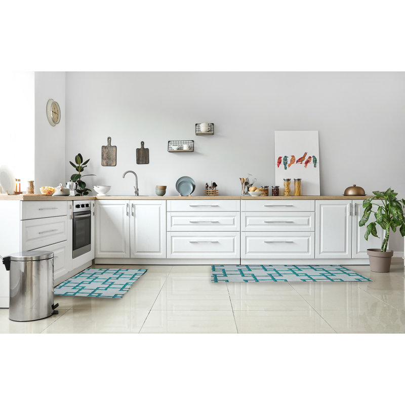 Zuzanna Chenille Geometric Indoor Rug, Rectangle 2' x 3'