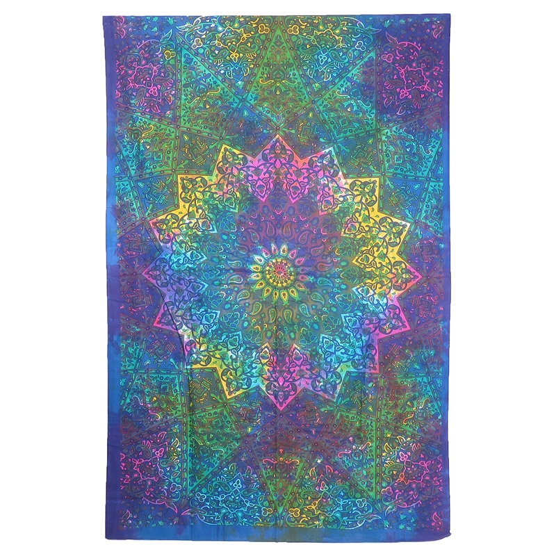 Mandala Wall Tapestry - Cotton Hippy Bohemian Tapestry