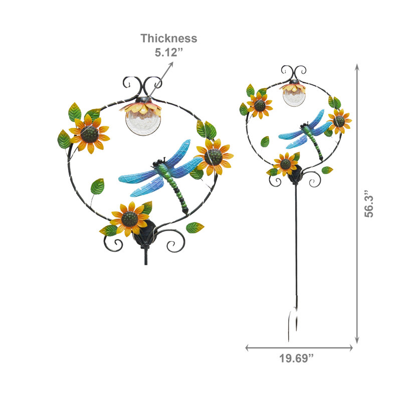 Piquet de jardin solaire solaire