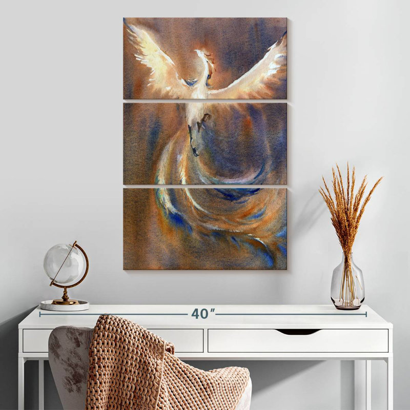 Rising Phoenix, 32" H x 20" W